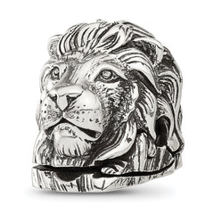Sterling Silver Reflections Lion Hinged Bead