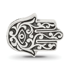 Sterling Silver Reflections Hamsa Hinged Bead