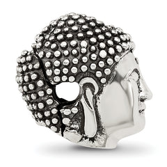 Sterling Silver Reflections Buddha Head Hinged Bead