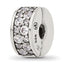 Sterling Silver Reflections Cluster CZ Clip Bead