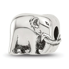 Sterling Silver Reflections Elephant Clip Bead