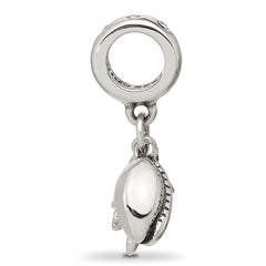 Sterling Silver Reflections Enamel Turtle, Shell & Starfish Dangle Bead