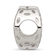 Sterling Silver Reflections Crystal & Gold-tone Family Tree Bead