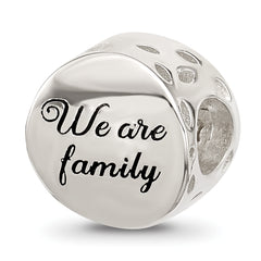 Sterling Silver Reflections Crystal & Gold-tone Family Tree Bead