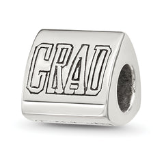 Sterling Silver Polished 2026 Graduation Bead