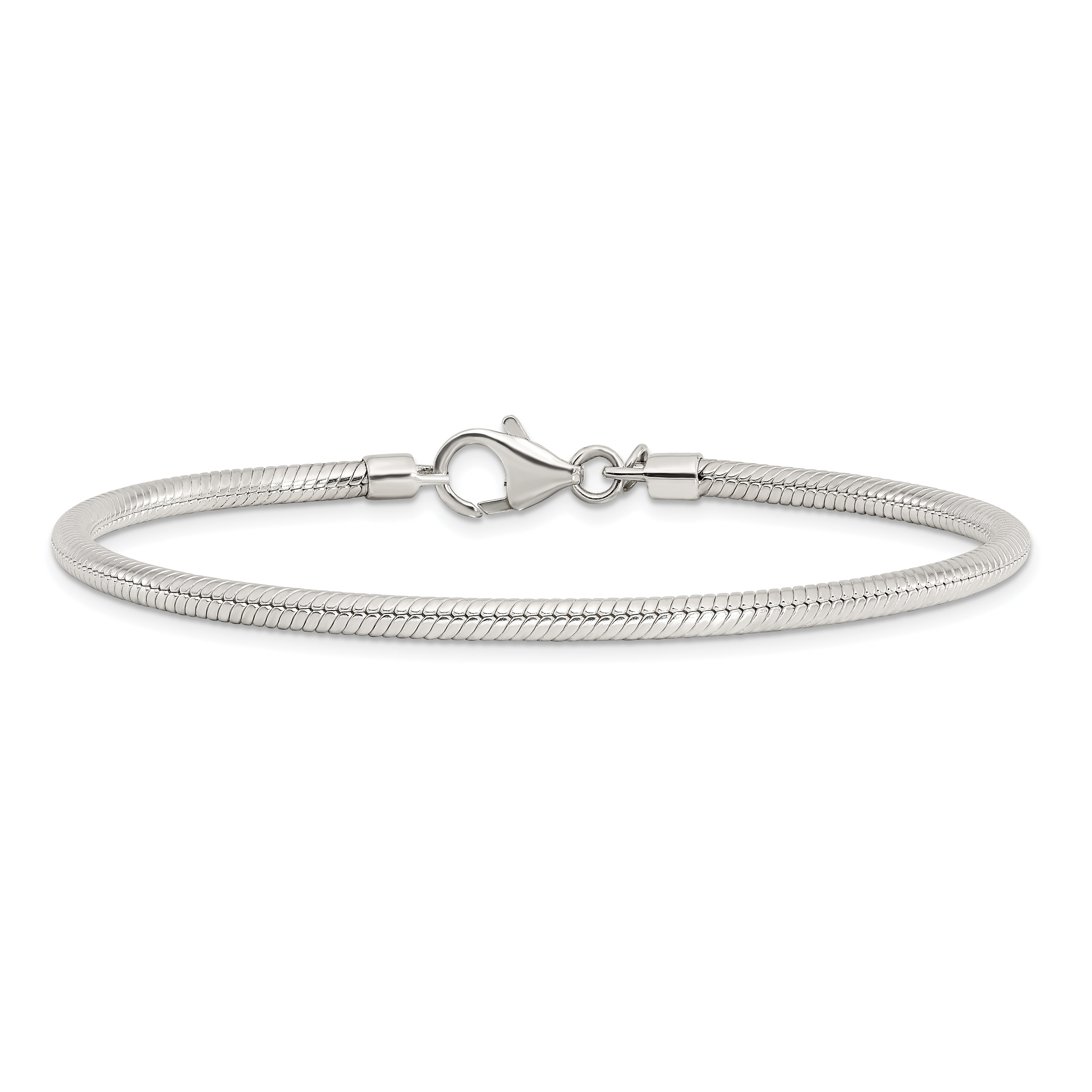 Sterling Silver Reflections Lobster Clasp Bead Anklet