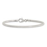 Sterling Silver Reflections Lobster Clasp Bead Anklet