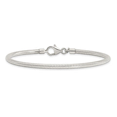 Sterling Silver Reflections Lobster Clasp Bead Anklet