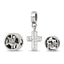 Sterling Silver Reflections Religious Boxed Bead Set