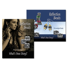 Set of 2 11x14 Reflections Bead Photos