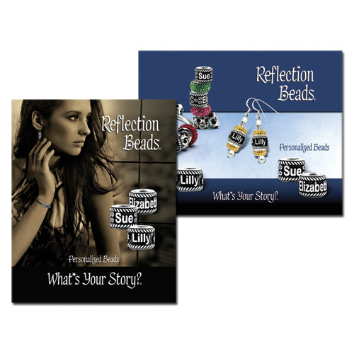 Set of 2 16x20 Reflections Bead Photos