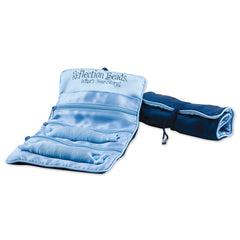 Pack of 5, Reflection Beads Dark Blue&Light Blue Trim Jewelry Roll