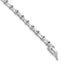 31-Stone Cubic Zirconia Bracelet in Sterling Silver - Sophia Jewelers