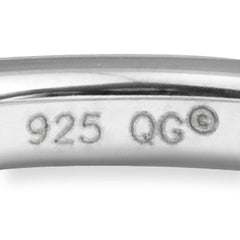 Sterling Silver Stackable Expressions Brown Enameled 2.25mm Ring