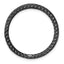 Sterling Silver Stackable Expressions Black-plated Large Chain Slide