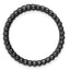 Sterling Silver Stackable Expressions Black-plated Large Chain Slide