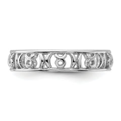 Sterling Silver Stackable Expressions Taurus Zodiac Ring