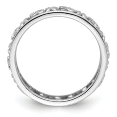 Sterling Silver Stackable Expressions Capricorn Zodiac Ring