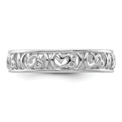 Sterling Silver Stackable Expressions Capricorn Zodiac Ring