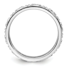 Sterling Silver Stackable Expressions Cancer Zodiac Ring