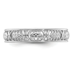 Sterling Silver Stackable Expressions Aquarius Zodiac Ring