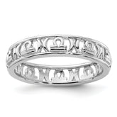 Sterling Silver Stackable Expressions Libra Zodiac Ring