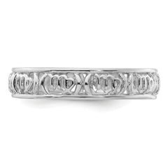 Sterling Silver Stackable Expressions Virgo Zodiac Ring