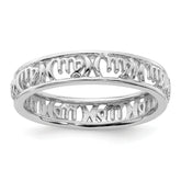 Sterling Silver Stackable Expressions Virgo Zodiac Ring