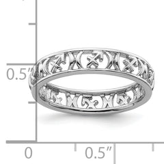 Sterling Silver Stackable Expressions Sagittarius Zodiac Ring