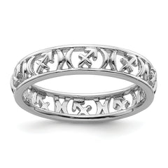 Sterling Silver Stackable Expressions Sagittarius Zodiac Ring