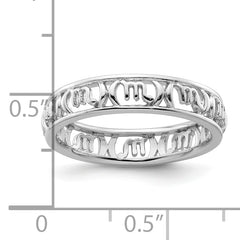 Sterling Silver Stackable Expressions Scorpio Zodiac Ring