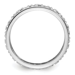 Sterling Silver Stackable Expressions Leo Zodiac Ring