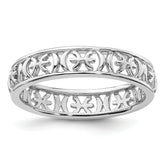 Sterling Silver Stackable Expressions Pisces Zodiac Ring