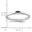 Sterling Silver Stackable Expressions Created Sapphire Ring