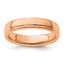 Milgrain Stackable Ring in Rose Gold-Plated Sterling Silver - Sophia Jewelers