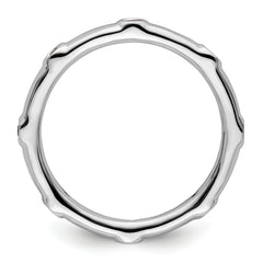 Sterling Silver Stackable Expressions Pink Tourmaline Ring