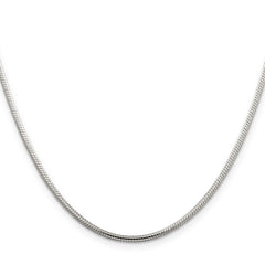 Sterling Silver 2mm Snake Chain