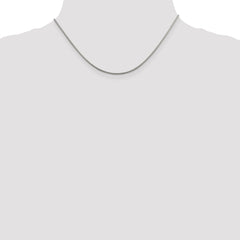 Sterling Silver 1.5mm Round Snake Chain