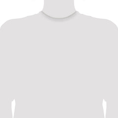 Sterling Silver Rhodium-plated 1mm Round Spiga Chain