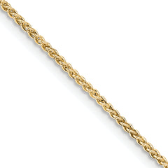 Gold-plated Sterling Silver 1.50mm Spiga Chain