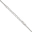 Sterling Silver 1.6mm Round Spiga Chain With 2 Inch Extension
