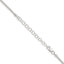 Sterling Silver 1.75mm Round Spiga Chain With 2 Inch Extension