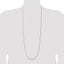 Sterling Silver Rhodium-Plated 1.75mm Round Spiga Chain