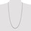 Sterling Silver 4mm Round Spiga Chain