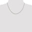 Sterling Silver 1.7mm Diamond-Cut Round Spiga Chain