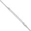 Sterling Silver 1.7mm Diamond-Cut Round Spiga Chain With 2 Inch Extension
