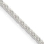 Sterling Silver Diamond-Cut Wheat Chain Necklace 2.15mm