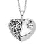 Shape Butterfly Ash Holder Necklace in Sterling Silver, 18 Inch - Sophia Jewelers