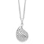 Forever Loved Ash Holder Necklace in Sterling Silver, 18 Inch - Sophia Jewelers