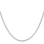 Diamond-Cut Round Box Chain in Sterling Silver